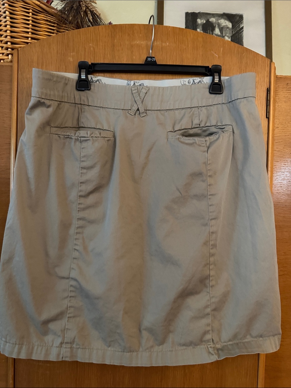 Lee Riders Light Khaki Skirt - Picture 4 of 4